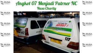 Read more about the article Tranportasi Angkot 07 Menjadi Partner Nusa Charity