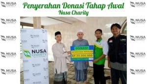 Read more about the article Penyerahan Donasi Renovasi Masjid Tahap Awal